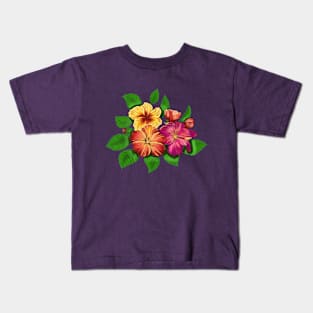 Hibiscus Kids T-Shirt